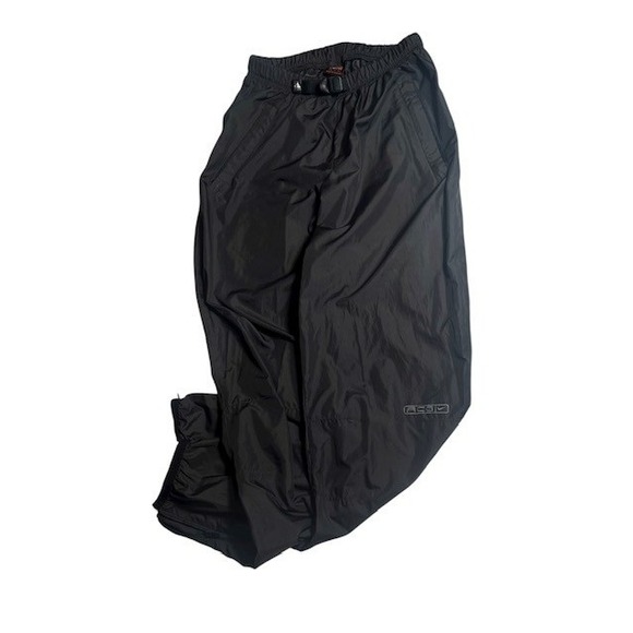 Nike Mens SZ M ACG Track Windbreaker Vintage Y2k Jogger Black-1014 - Picture 1 of 11